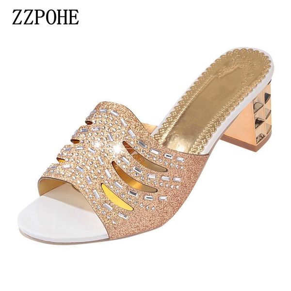 fashion summer woman sandals ladies rhinestone cut-outs party high heel women beach shoes slippers, Black
fashion summer woman sandals ladies rhinestone cut-outs party high heel women beach shoes slippers, Black