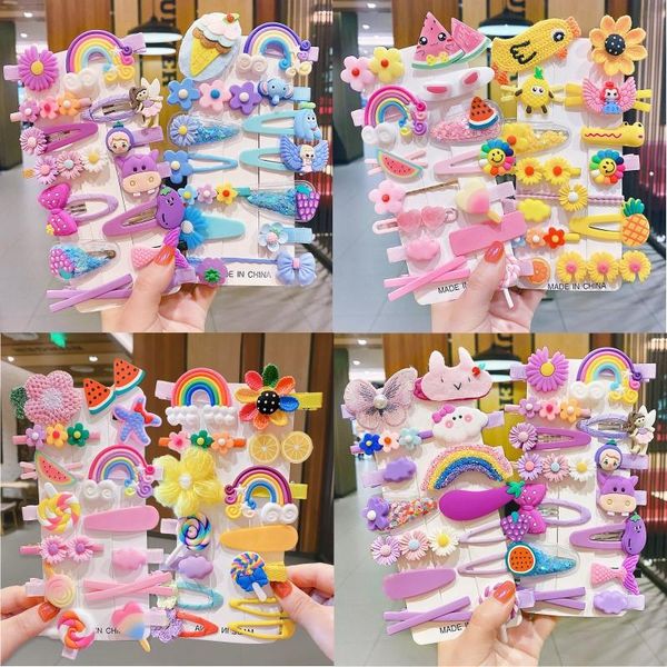 hair accessories 14pcs/set girls cute cartoon animal rainbow sun flower ice cream clips children lovely hairpin fashion, Slivery;white
hair accessories 14pcs/set girls cute cartoon animal rainbow sun flower ice cream clips children lovely hairpin fashion, Slivery;white