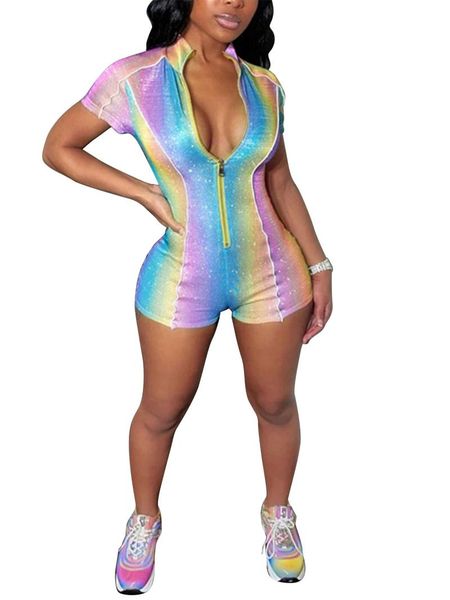 women's jumpsuits & rompers one-piece clothes ladies playsuit summer v-neck high waist casual tie dye short romper sleeve pants, Black;white
women's jumpsuits & rompers one-piece clothes ladies playsuit summer v-neck high waist casual tie dye short romper sleeve pants, Black;white