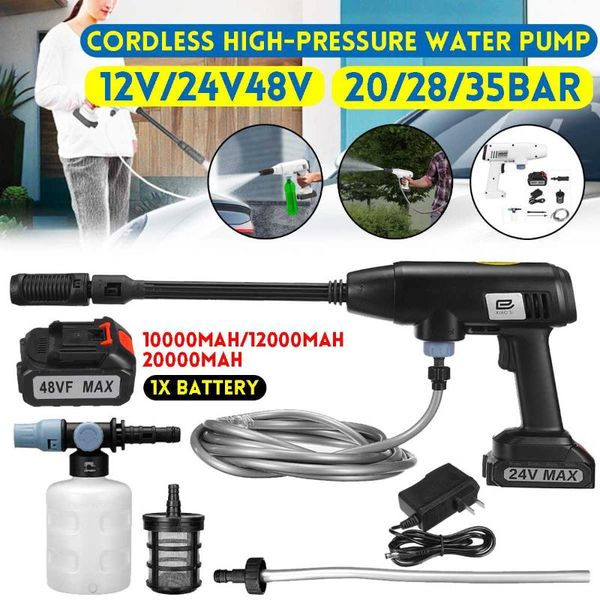 professional spray guns 12-48v 20/28/35bar high pressure wireless car washer water spay gun portable foam generator washer+ 20000mah lithium
professional spray guns 12-48v 20/28/35bar high pressure wireless car washer water spay gun portable foam generator washer+ 20000mah lithium