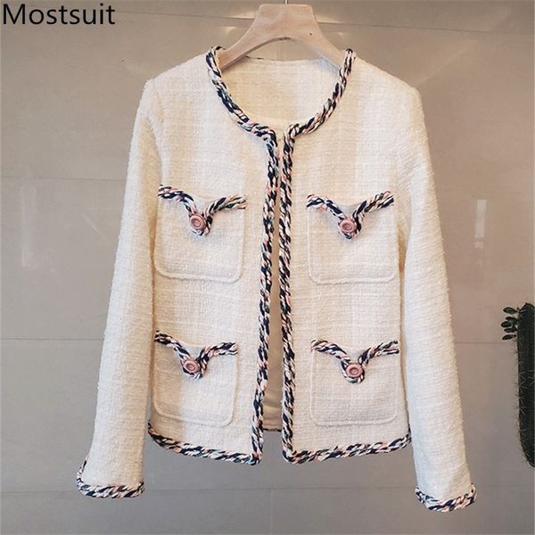 autumn vintage elegant tweed women coats jackets long sleeve o-neck spliced korean fashion ladies femme 210518, Black;brown
autumn vintage elegant tweed women coats jackets long sleeve o-neck spliced korean fashion ladies femme 210518, Black;brown