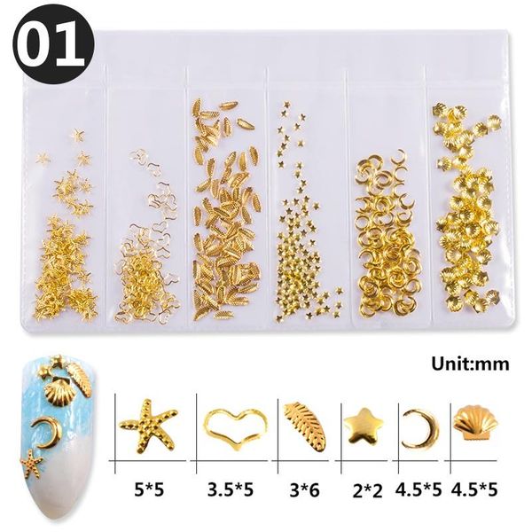 nail art decorations 12 dapai thin accessories summer shell slider studs mixed 3d diy hollow metal frame gold rivet, Silver;gold
nail art decorations 12 dapai thin accessories summer shell slider studs mixed 3d diy hollow metal frame gold rivet, Silver;gold
