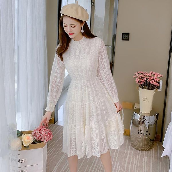 casual dresses coigarsam women korean dress fashion one piece summer 2022 lace upset shallow apricot robe vestidos, Black;gray
casual dresses coigarsam women korean dress fashion one piece summer 2022 lace upset shallow apricot robe vestidos, Black;gray