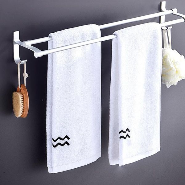 towel racks space aluminum alloy double bathroom rail rack shelf wall mounted hook dual row elegant smooth surface polishe
towel racks space aluminum alloy double bathroom rail rack shelf wall mounted hook dual row elegant smooth surface polishe