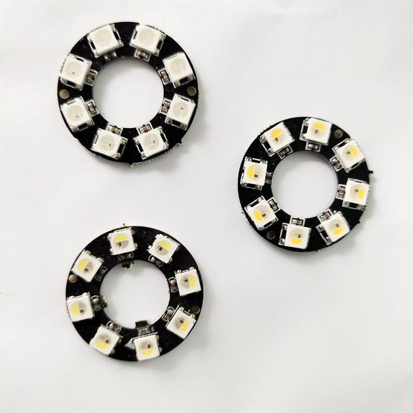 light beads 8bits 8leds ring leds sk6812 ws2812b rgb led with integrated module dc5v black pcb
light beads 8bits 8leds ring leds sk6812 ws2812b rgb led with integrated module dc5v black pcb