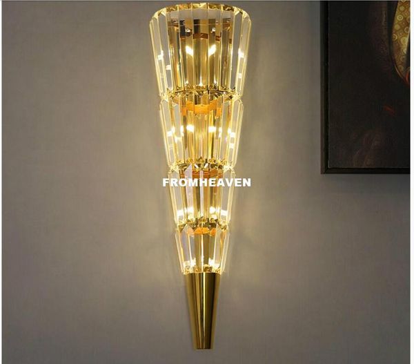 wall lamp nordic modern led lustre stainless steel k9 crystal light living room luminarias sconce bedroom lamparas
wall lamp nordic modern led lustre stainless steel k9 crystal light living room luminarias sconce bedroom lamparas