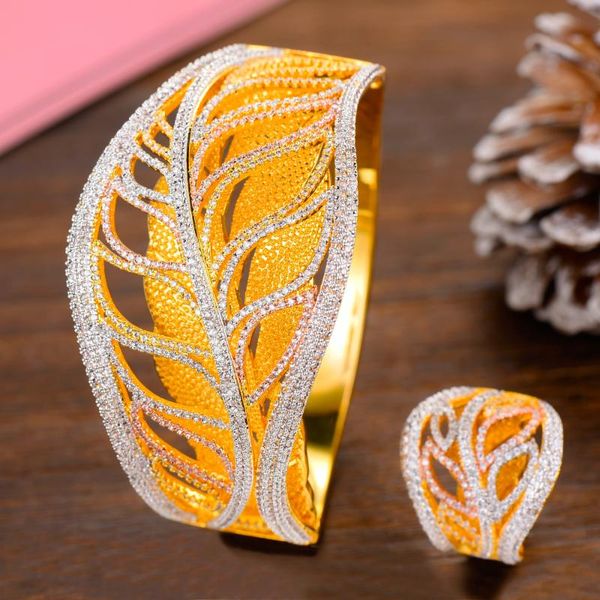 earrings & necklace missvikki luxury gorgeous unique design romantic leaf shape bangle ring jewelry set for women bridal wedding engagement, Silver
earrings & necklace missvikki luxury gorgeous unique design romantic leaf shape bangle ring jewelry set for women bridal wedding engagement, Silver