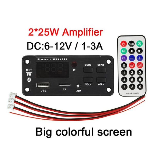 & mp4 players 12v 50w amplifer mp3 wav module bluetooth decoding board wireless car usb tf card slot / fm remote
& mp4 players 12v 50w amplifer mp3 wav module bluetooth decoding board wireless car usb tf card slot / fm remote