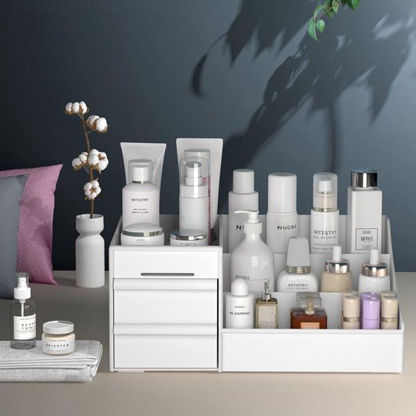 deskcompartment organizer for drawer type cosmetics storage plastic box multi-layer dressing table mask lipstick rack boxes & bins
deskcompartment organizer for drawer type cosmetics storage plastic box multi-layer dressing table mask lipstick rack boxes & bins
