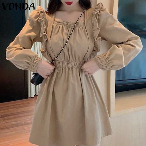 dresses summer women office dress 2021 vonda casual long sleeve solid color vestidos women'summer plus size sundress, Black;gray
dresses summer women office dress 2021 vonda casual long sleeve solid color vestidos women'summer plus size sundress, Black;gray