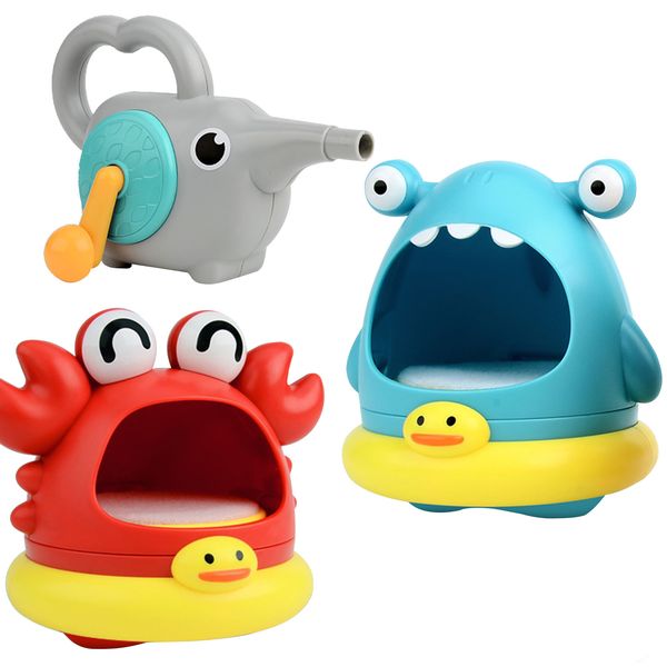 outdoor blowing bubble cute cartoon shark and crab swimming bathtub soap machine toy for children baby bathing funny toys
outdoor blowing bubble cute cartoon shark and crab swimming bathtub soap machine toy for children baby bathing funny toys