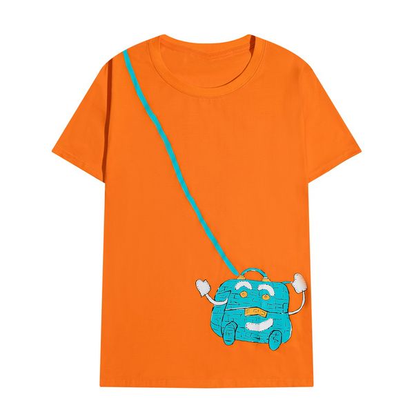 100%cotton designer men's and women's t-shirt fashion tees precise printing cute shoulder bag t-shirt available in three colors, White;black
100%cotton designer men's and women's t-shirt fashion tees precise printing cute shoulder bag t-shirt available in three colors, White;black