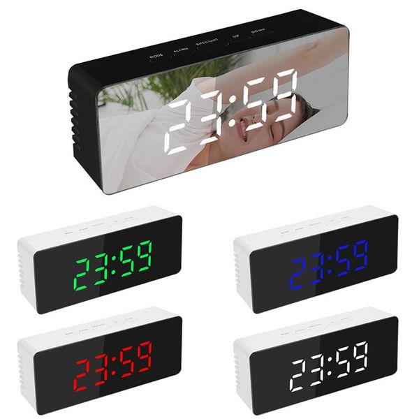 desk & table clocks led mirror clock alarm modern snooze electronic digital time temperature display deskrelogio despertador
desk & table clocks led mirror clock alarm modern snooze electronic digital time temperature display deskrelogio despertador