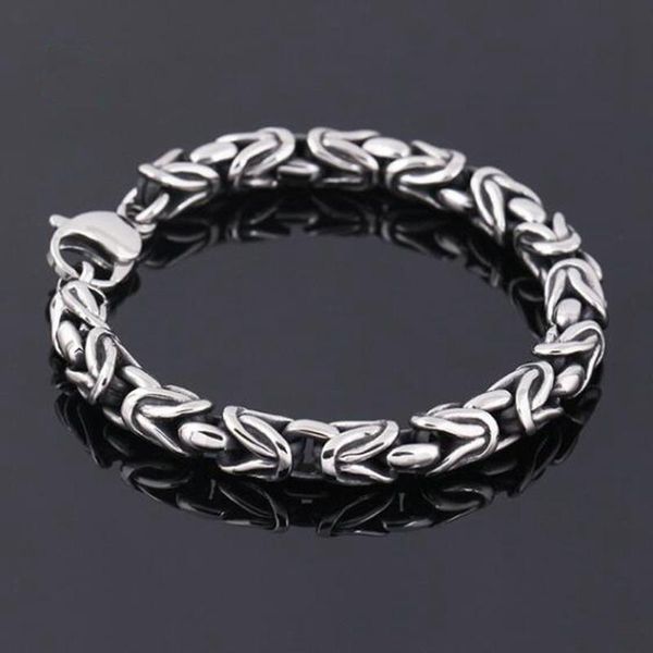 fashion punk metal braided chain bracelet for men biker rock party jewelry link,, Black
fashion punk metal braided chain bracelet for men biker rock party jewelry link,, Black