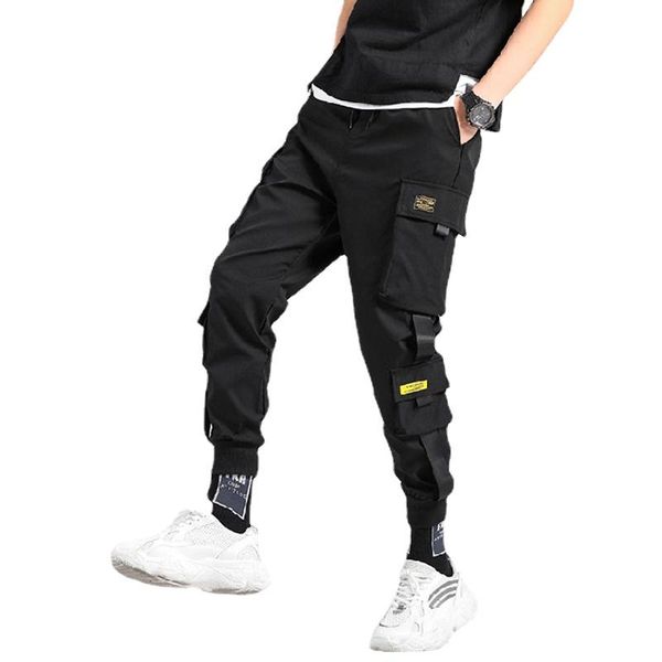 men's pants harajuku cargo men hip hop streetwear jogger harem trousers casual sweatpants drawstring jogging, Black
men's pants harajuku cargo men hip hop streetwear jogger harem trousers casual sweatpants drawstring jogging, Black