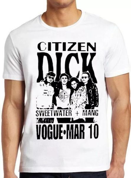 citizen dick ficitonal band punk rock grunge movie cool gift tee t shirt 4116, White;black
citizen dick ficitonal band punk rock grunge movie cool gift tee t shirt 4116, White;black