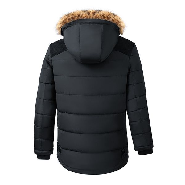 men's leather & faux parkas coat winter fur collar jacket fleece s thicken warm parka windbreaker casual plus size jackets outerwe, Black
men's leather & faux parkas coat winter fur collar jacket fleece s thicken warm parka windbreaker casual plus size jackets outerwe, Black