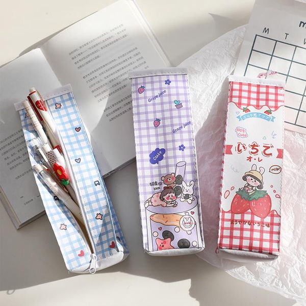 pencil bags w&g cartoon simple milk box case cute korean creative large capacity kawaii student stationery
pencil bags w&g cartoon simple milk box case cute korean creative large capacity kawaii student stationery