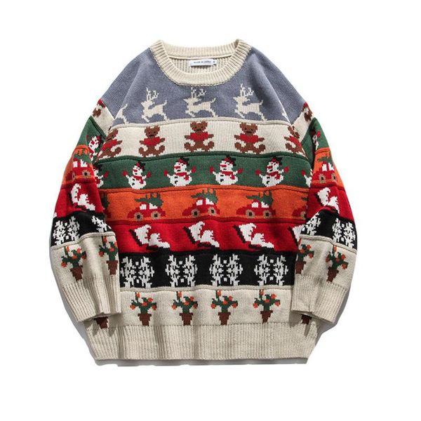 men's sweaters hip hop fashion christmas bears trees snowman knitwear couples casual cotton pullover clothing, White;black
men's sweaters hip hop fashion christmas bears trees snowman knitwear couples casual cotton pullover clothing, White;black