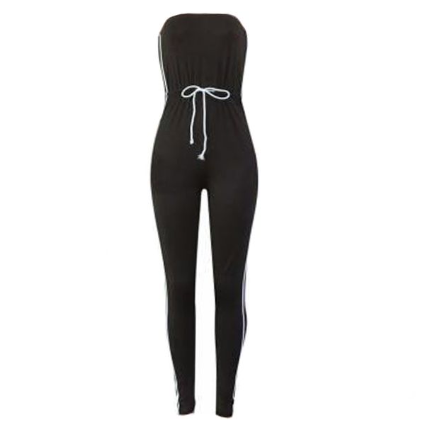 paris girl striped side spliced high waist skinny long jumpsuits lady strapless sleeveless drawstring bodycon rompers 210524, Black;white
paris girl striped side spliced high waist skinny long jumpsuits lady strapless sleeveless drawstring bodycon rompers 210524, Black;white