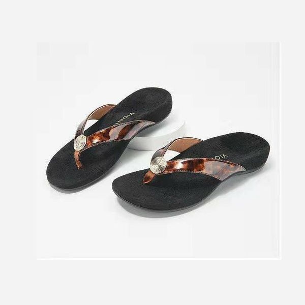 large size leisure antiskid women's slippers comfortable wear-resistant beach herringbone sandals, Black
large size leisure antiskid women's slippers comfortable wear-resistant beach herringbone sandals, Black