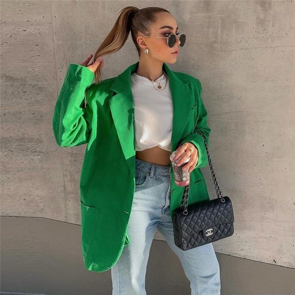 women's suits & blazers women green blazer coat cotton linen notched collar long sleeve suit autumn fashion female elegant loose casual, White;black
women's suits & blazers women green blazer coat cotton linen notched collar long sleeve suit autumn fashion female elegant loose casual, White;black
