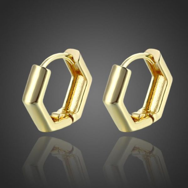hoop & huggie simple hexagon gold earrings thic geometric polygon 18k for women wholesale jewelry arrival, Golden;silver
hoop & huggie simple hexagon gold earrings thic geometric polygon 18k for women wholesale jewelry arrival, Golden;silver