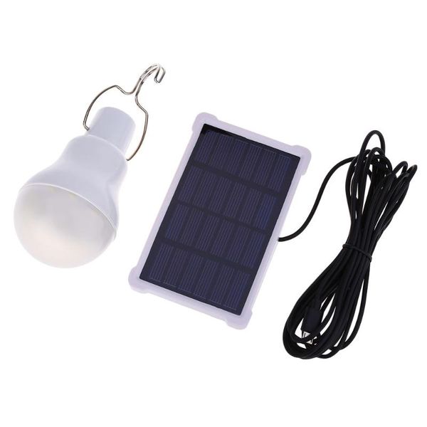 solar lamps 140lm powered lamp portable panel led bulb outdoor garden light lighting for camp night travel used 5-6 hours 
solar lamps 140lm powered lamp portable panel led bulb outdoor garden light lighting for camp night travel used 5-6 hours
