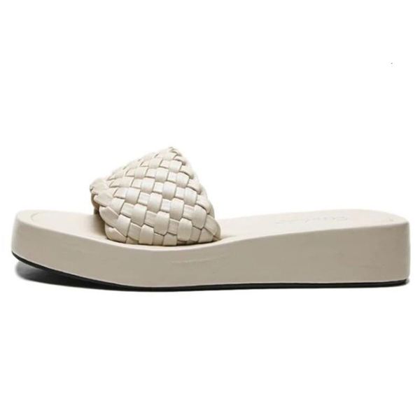 slippers beyarne fashion weave women's summer women shoes comfortable ladies flat sandals casual platform beach female 99s7, Black
slippers beyarne fashion weave women's summer women shoes comfortable ladies flat sandals casual platform beach female 99s7, Black