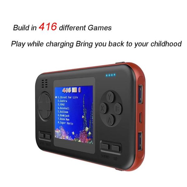 power bank handheld player embutido 416 jogos dual usb output port 8000 mah for moble phone portable players game
power bank handheld player embutido 416 jogos dual usb output port 8000 mah for moble phone portable players game