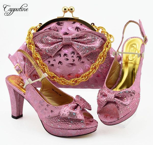 dress shoes amazing pink wedding/party high heel evening with bag set nice matchinf for lady mm1089, height 10cm, Black
dress shoes amazing pink wedding/party high heel evening with bag set nice matchinf for lady mm1089, height 10cm, Black