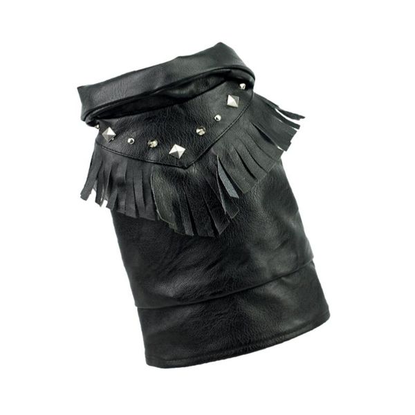pet clothes winter warm dog pu leather rivet tassels jacket apparel coat for dogs - size xs (black)
pet clothes winter warm dog pu leather rivet tassels jacket apparel coat for dogs - size xs (black)