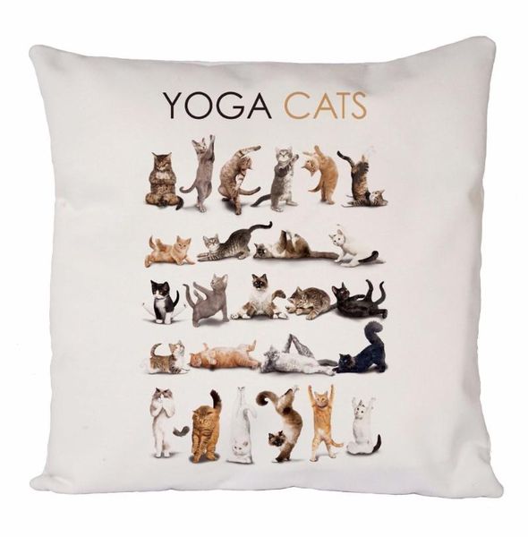 novelty yoga cats dogs cushion cover funny cat dog throw pillow case kitten pug ideal gifts cute animal kids room decor 18" cushion/dec
novelty yoga cats dogs cushion cover funny cat dog throw pillow case kitten pug ideal gifts cute animal kids room decor 18" cushion/dec