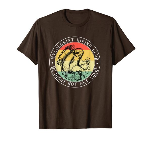 mycologist hiking club we might not get there - sloth gift t-shirt, White;black
mycologist hiking club we might not get there - sloth gift t-shirt, White;black