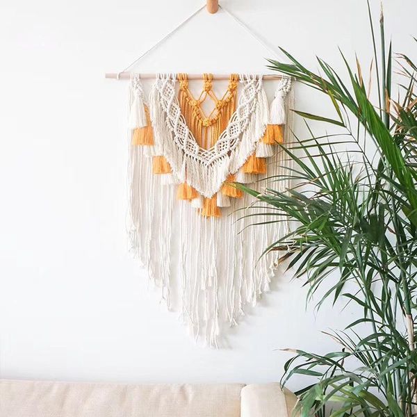 blinds cotton macrame wall hanging handmade tapestries home decor 
blinds cotton macrame wall hanging handmade tapestries home decor