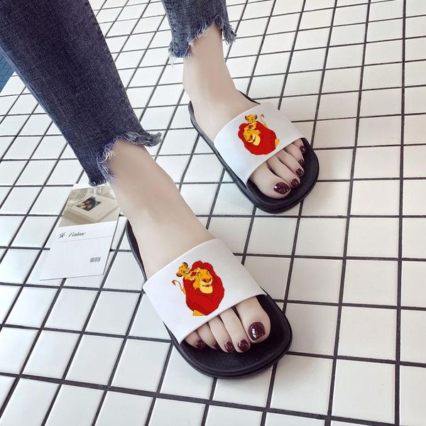 slippers women lion king home summer sandals slides indoor shoes flip flops sandalias woman, Black
slippers women lion king home summer sandals slides indoor shoes flip flops sandalias woman, Black