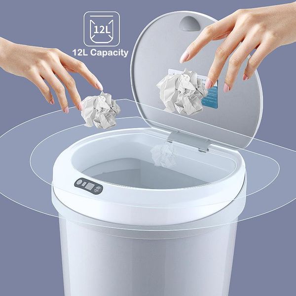 waste bins induction trash can sensor home intelligent automatic electric garbage bin for kitchen bathroom
waste bins induction trash can sensor home intelligent automatic electric garbage bin for kitchen bathroom