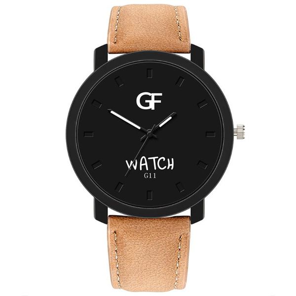 wristwatches quartz wristwatch relojio mujer man leather watch whatever late anyway letter watches pointer glow bracelet feminino clock, Slivery;brown
wristwatches quartz wristwatch relojio mujer man leather watch whatever late anyway letter watches pointer glow bracelet feminino clock, Slivery;brown