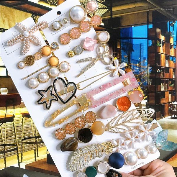 women's hair accessories hairpins set fashion star leaf pearl crystal hairgrip gold silver clip woman headwear jewelry 20211
women's hair accessories hairpins set fashion star leaf pearl crystal hairgrip gold silver clip woman headwear jewelry 20211