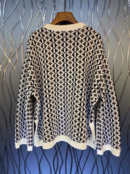 2021 autumn and winter european and american new womens clothes classic elegant round neck multicolor slimming long sleeve pullover knitted, White
2021 autumn and winter european and american new womens clothes classic elegant round neck multicolor slimming long sleeve pullover knitted, White