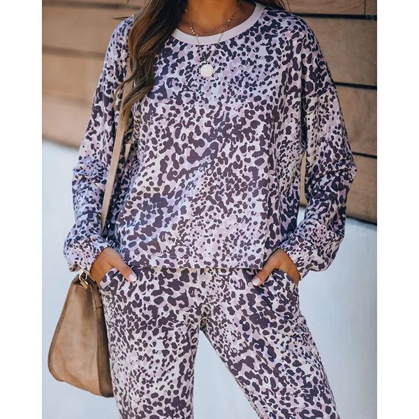 women's two piece pants women 2021 loose leopard print sweat suit 2 set long sleeve ladies lounge home wear outfits oversize, White
women's two piece pants women 2021 loose leopard print sweat suit 2 set long sleeve ladies lounge home wear outfits oversize, White