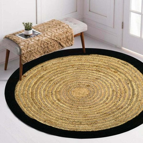 carpets carpet 100% natural jute woven style double-sided modern country-style exterior area rug
carpets carpet 100% natural jute woven style double-sided modern country-style exterior area rug