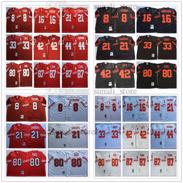 ncaa football 8 steve young jerseys 21 deion sanders 80 jerry rice16 joe montana jerseys 33 roger craig 44 tom rathman 87 dwight clark 42 ro, Black;red
ncaa football 8 steve young jerseys 21 deion sanders 80 jerry rice16 joe montana jerseys 33 roger craig 44 tom rathman 87 dwight clark 42 ro, Black;red