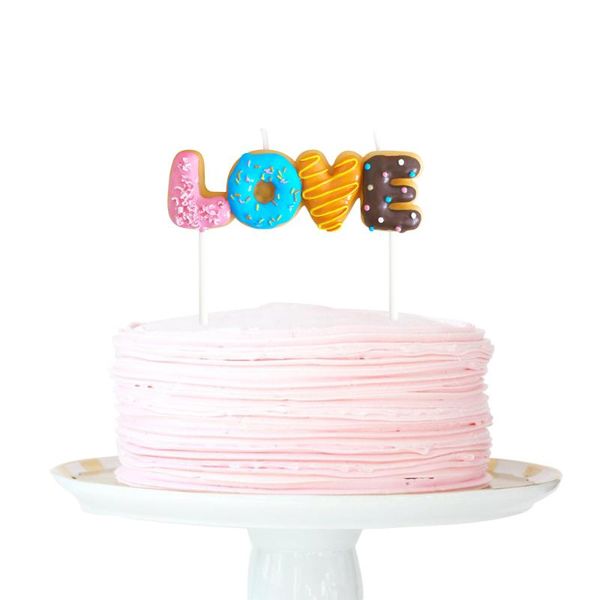 wedding party decoration supplies creativity doughnut sculpt birthday candle love letter cake romantic proposal props other event &
wedding party decoration supplies creativity doughnut sculpt birthday candle love letter cake romantic proposal props other event &