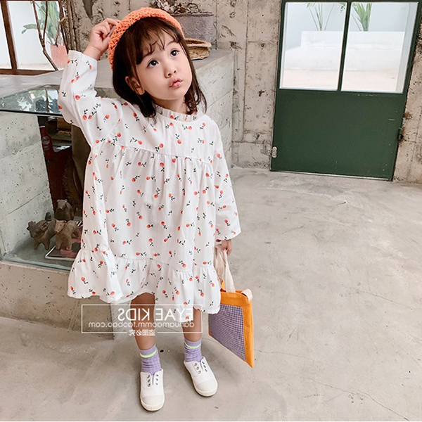 pretty cherry girls dresses spring 2021 kids dresses for girls long sleeve tutu dress children party dress vestidos, White
pretty cherry girls dresses spring 2021 kids dresses for girls long sleeve tutu dress children party dress vestidos, White
