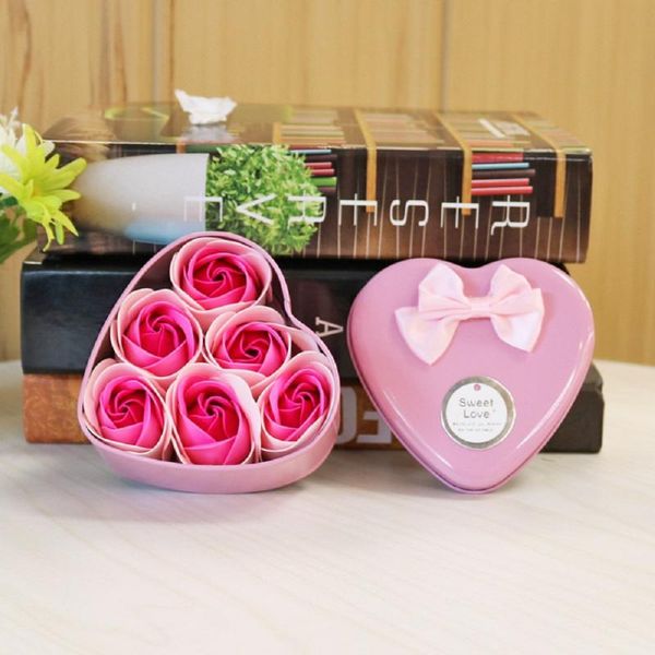 6pcs heart scented bath body petal rose flower soap gift box wedding decoration gifts valentine's day pink purple white red blue decora
6pcs heart scented bath body petal rose flower soap gift box wedding decoration gifts valentine's day pink purple white red blue decora