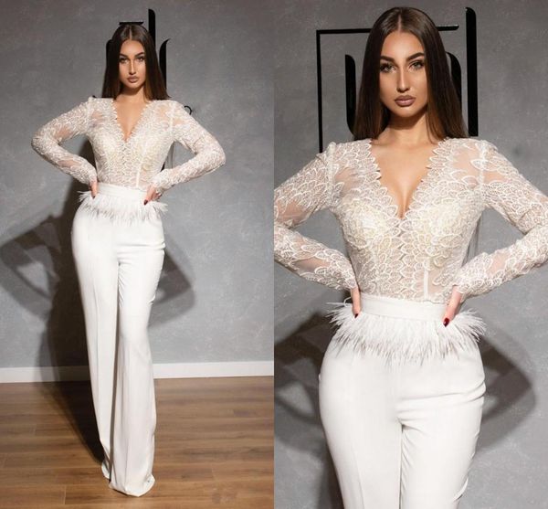 lace jumpsuits prom dresses v neck long sleeve feather dubai arabic satin celebrity evening gowns pantsuits formal pageant dress, Black;red
lace jumpsuits prom dresses v neck long sleeve feather dubai arabic satin celebrity evening gowns pantsuits formal pageant dress, Black;red