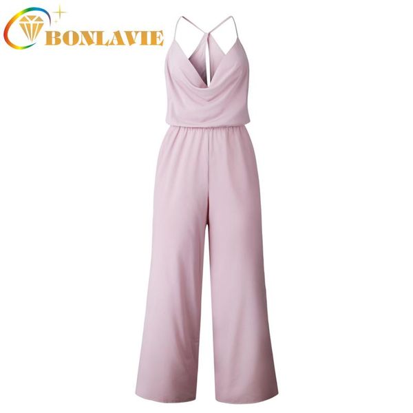 women's jumpsuits & rompers women jumpsuit solid color yellow pink loose type deep v-neck spaghetti strap long wide leg pants summer ca, Black;white
women's jumpsuits & rompers women jumpsuit solid color yellow pink loose type deep v-neck spaghetti strap long wide leg pants summer ca, Black;white