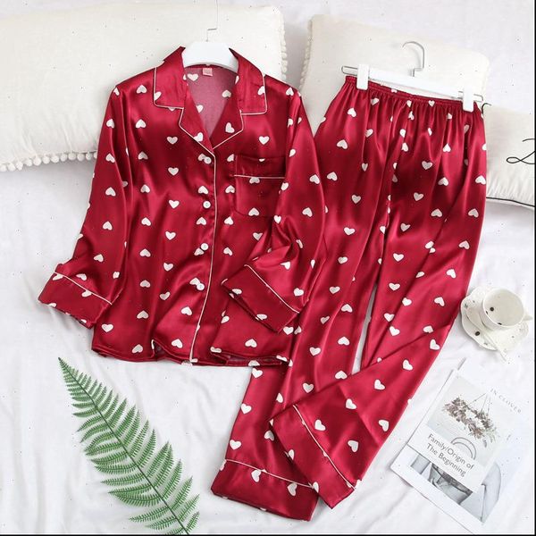 shirt trousers pajamas sets home womens sleepwears wear two piece nightgown suit robe bath gown sleepshirts, Black;red
shirt trousers pajamas sets home womens sleepwears wear two piece nightgown suit robe bath gown sleepshirts, Black;red