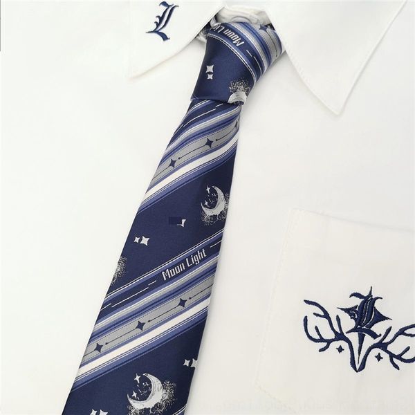 jVU yan muxi star moon night jk dk unim genuine dark neck ties blue and yan muxi's jk dk uniform authentic dartie for men and women, Blue;purple
jVU yan muxi star moon night jk dk unim genuine dark neck ties blue and yan muxi's jk dk uniform authentic dartie for men and women, Blue;purple